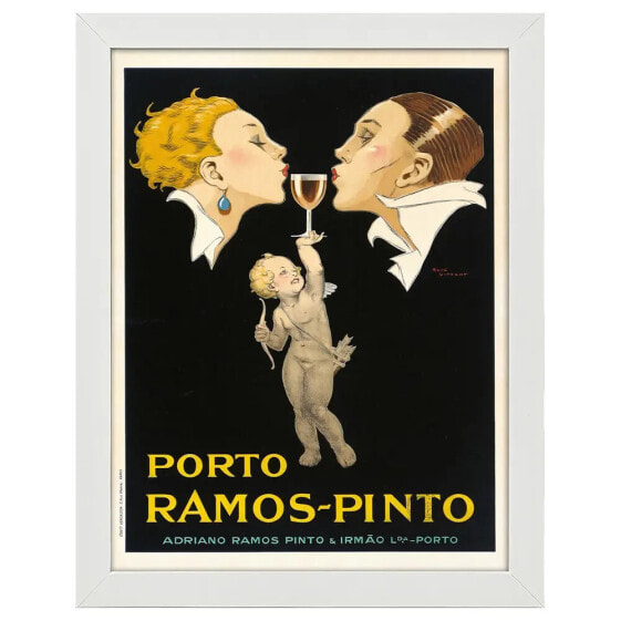 Bilderrahmen Poster Porto Ramos-Pinto