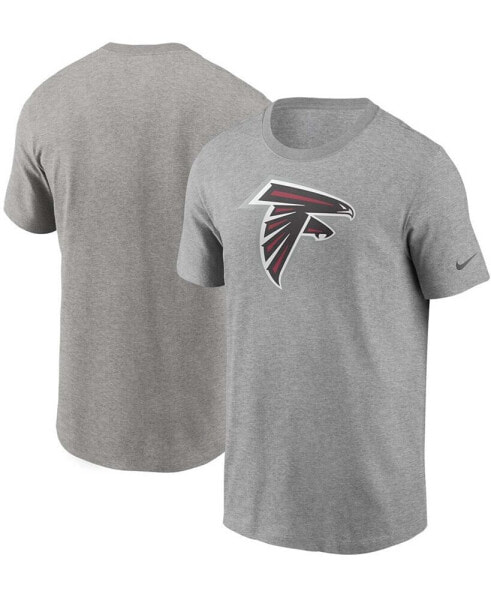 Men's Heathered Gray Atlanta Falcons Primary Logo T-shirt