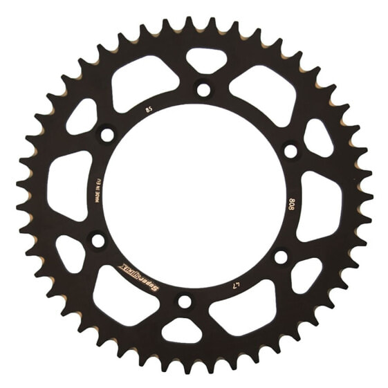 SUPERSPROX Aluminium Suzuki 520x47 RAL808X47BLK rear sprocket