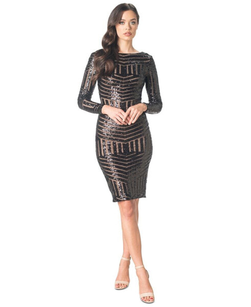 Emery Sequined Bodycon Dress