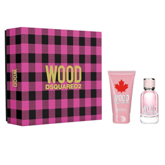 Парфюмерный набор Dsquared2 Wood For Her - EDT 30 мл + тело мл 50 мл