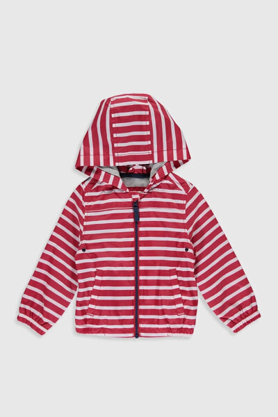 Куртка LC Waikiki Red Striped Baby Boy Coat