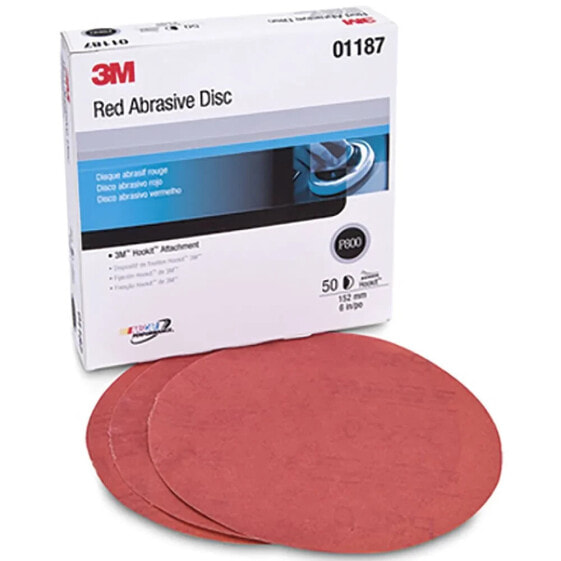 3M Abrasive Hookit P600A 6´´ Disc 50 Units