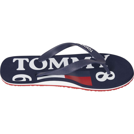 Сланцы TOMMY JEANS Rubber Flip Flops