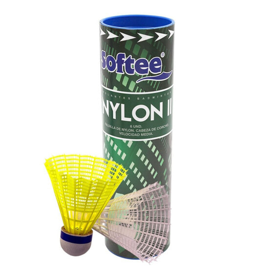 SOFTEE Nylon II Badminton Shuttlecocks