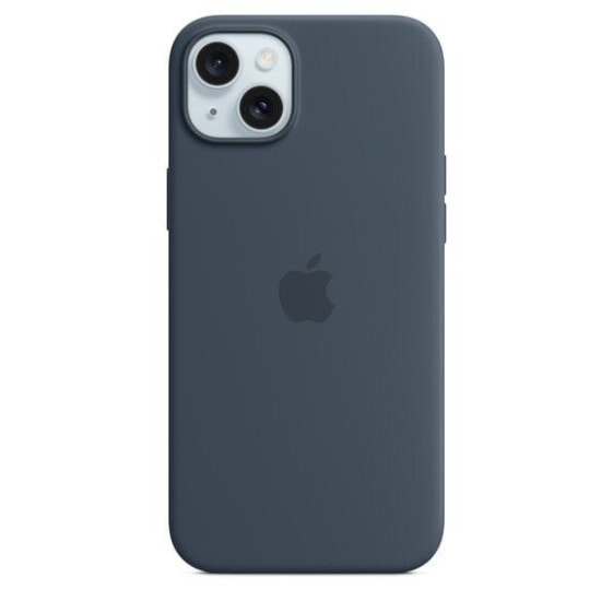 Чехол для смартфона Apple iPhone 15 Plus Silicone Case, стурмблау
