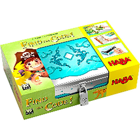 HABA Find The Pirate Island Code Board Game