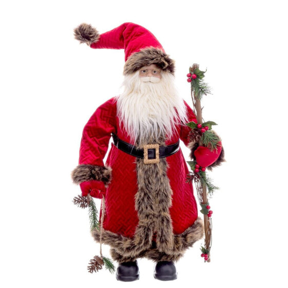 Дед Мороз Shico Красный Разноцветный полистоун и ткань 60 см