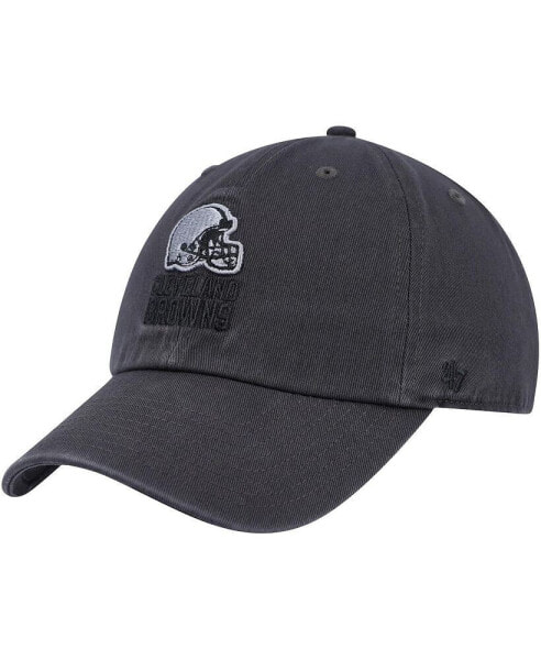 Men's Charcoal Cleveland Browns Clean Up Tonal Adjustable Hat