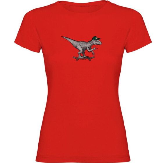 KRUSKIS Dino Skate short sleeve T-shirt