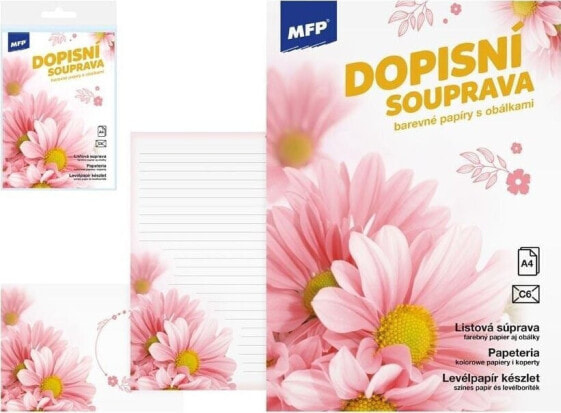 MFP paper papeteria LUX 5+10 (Kwiaty) 5550333