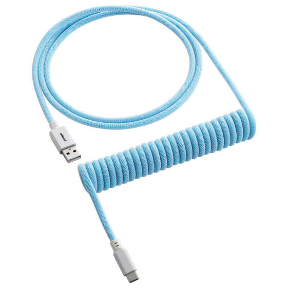 CableMod Classic Coiled Keyboard Cable USB-C zu USB Typ A, Blueberry Cheesecake - 150cm