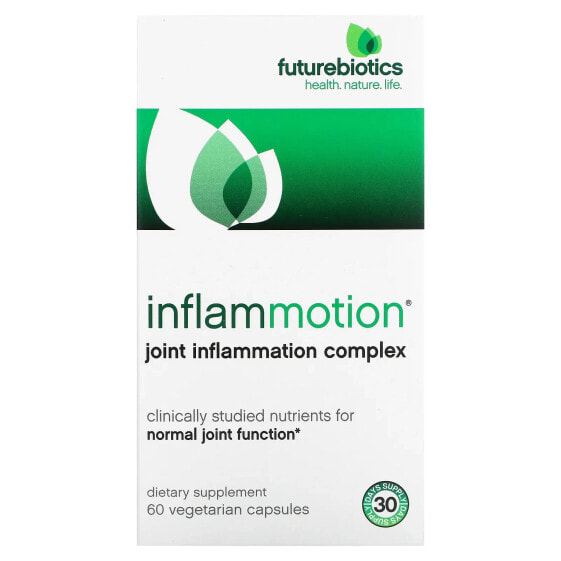 БАД для суставов Futurebiotics InflamMotion, Joint Inflammation Complex, 60 капсул