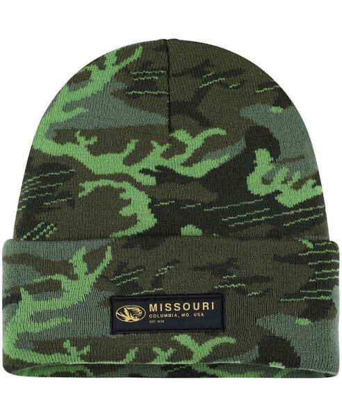 Men's Camo Missouri Tigers Veterans Day Cuffed Knit Hat