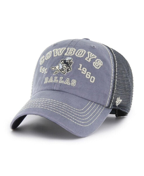 Men's Navy Dallas Cowboys Decatur Clean Up Adjustable Hat