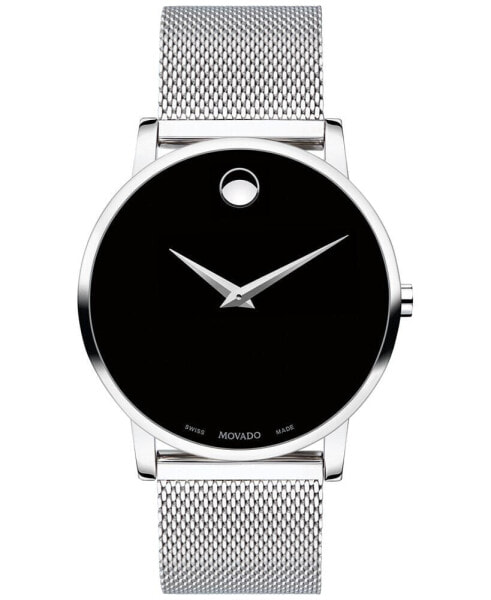 Часы Movado Museum Classic Stainless Mesh 40mm
