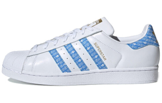 Кеды adidas originals Superstar белого цвета (бортовая обувь)