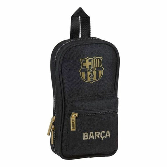 Пенал-рюкзак F.C. Barcelona M747 Чёрный 12 x 23 x 5 cm (33 Предметы)