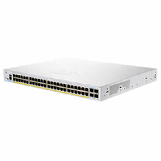 Переключатель CISCO CBS350-48P-4X-EU Серебристый