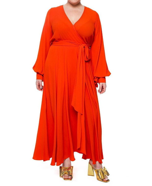 Plus Size LilyPad Maxi Dress