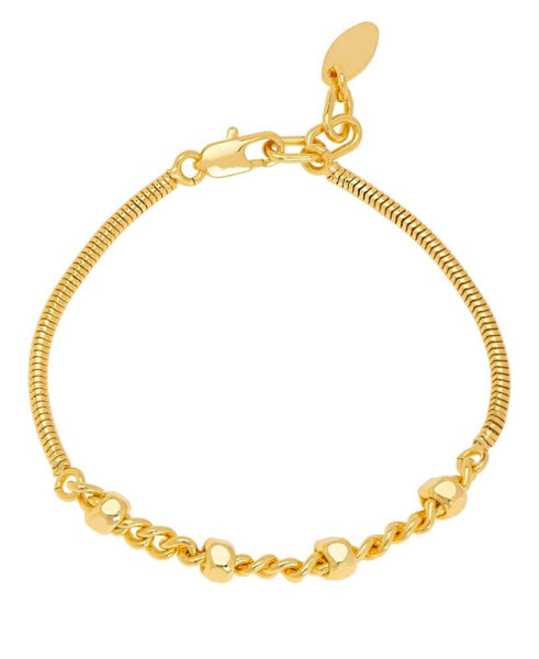 Браслет Macy's Chain Link Gold.