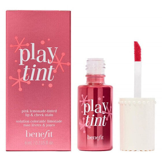 Liquid color for lips and cheeks Playtint ( Lip & Cheek Stain Pink Lemonade) 6 ml