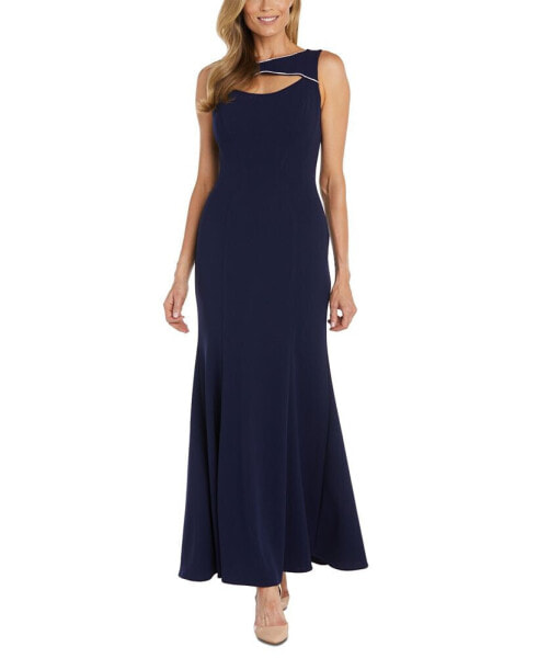 Nigthtway Women's Embellished Cutout Gown