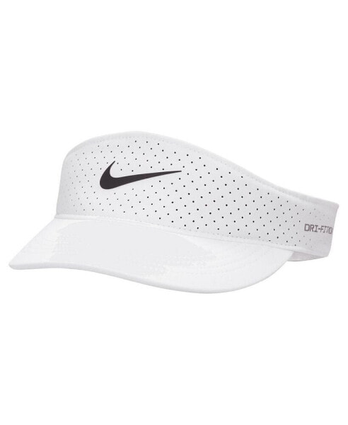 Men's and Women's White Ace Performance Visor