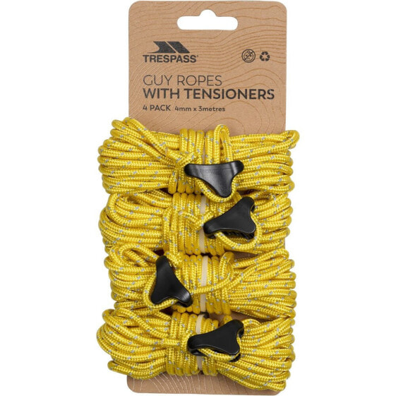 TRESPASS Garrow 4 Pack ropes and tensioners