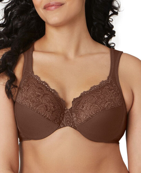 Women's Full Figure Plus Size Wonderwire Back Close Bra