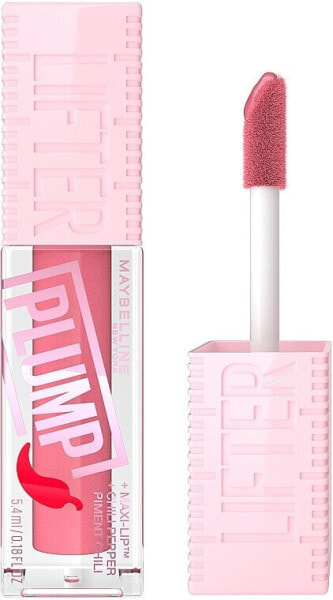 Lipgloss mit Chili-Extrakt - Maybelline New York Lifter Plump 003 - Pink Sting