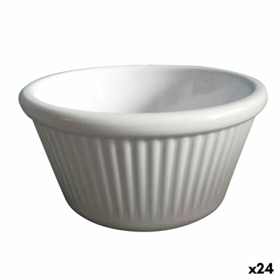 Посуда столовая Quid Professional Блюдо Ramekin Белый Пластик (8 x 8 x 4 см) (24 шт)