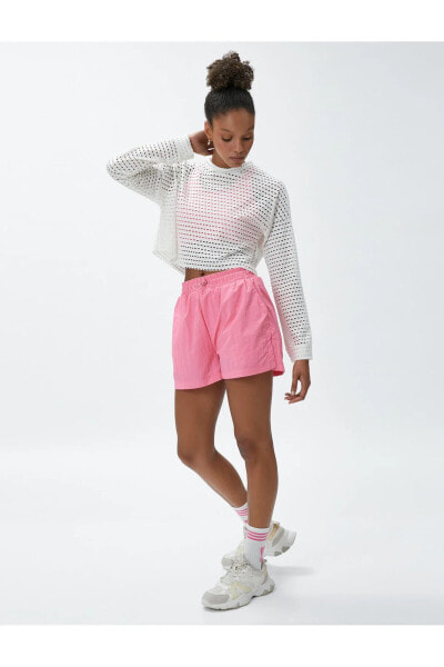 Топ Koton Oversize Crop Tee