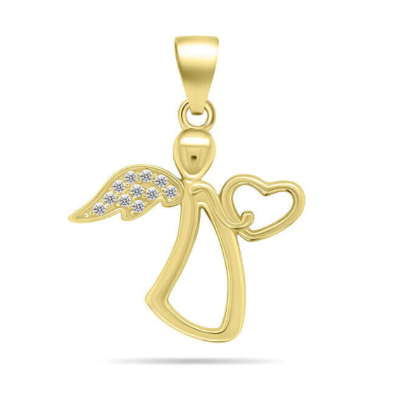 Beautiful gold-plated pendant Angel PT120Y