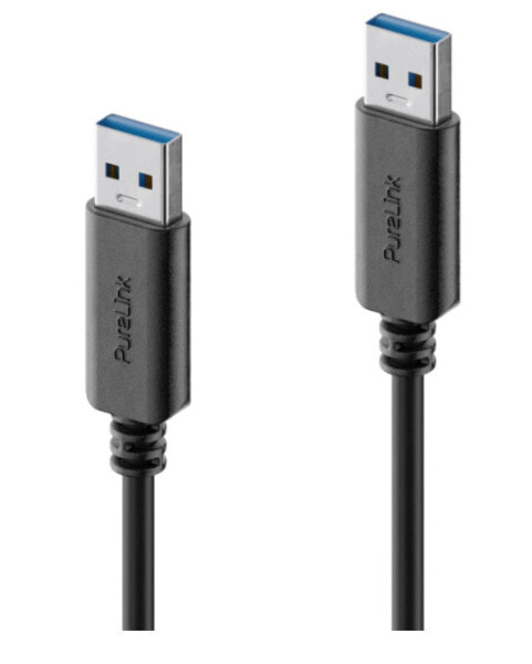 PureLink IS2401-010 - 1 m - USB A - USB A - USB 3.2 Gen 1 (3.1 Gen 1) - Black