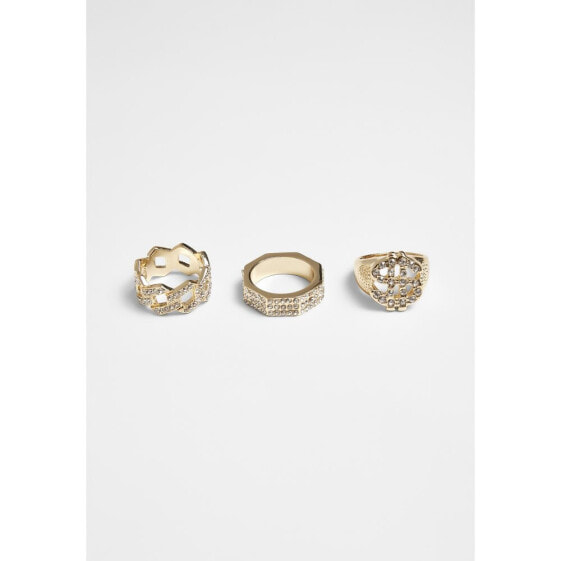 URBAN CLASSICS Set Of 3 Rings Dollar