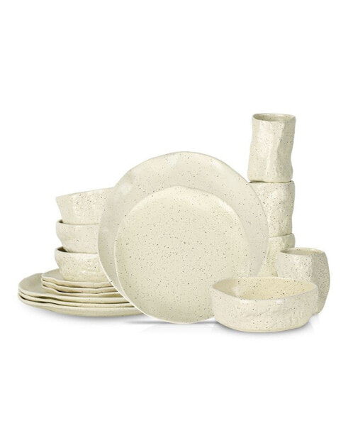 ATIK Stoneware 16 Pc. Set, Service for 4