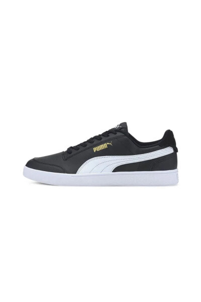 Кроссовки женские Nike Puma Shuffle черно-белые 309668-04