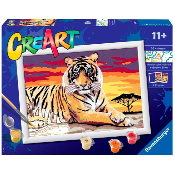 RAVENSBURGER Tiger Paint Kit