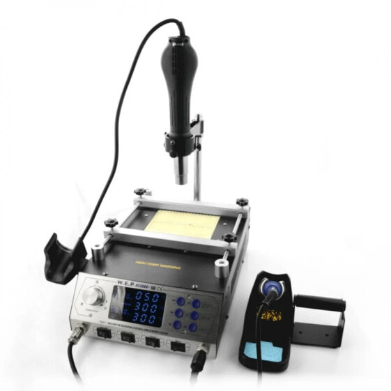 WEP 853AAA+ 3in1 soldering station - preheater + soldering tip + hotair with fan