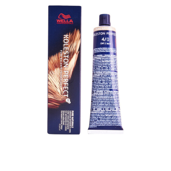 Постоянная краска Wella Koleston Perfect Pure Naturals Nº 4.0 60 ml