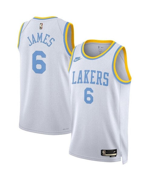 Men's LeBron James White Los Angeles Lakers 2022/23 Swingman Jersey - Classic Edition