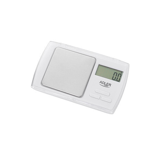 Camry Adler AD 3161 - Electronic personal scale - 0.5 kg - 0.1 g - White - Rectangle - 3 V