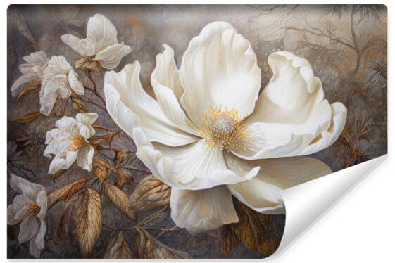 Обои Muralo Фотообои Цветы Листья Абстракция