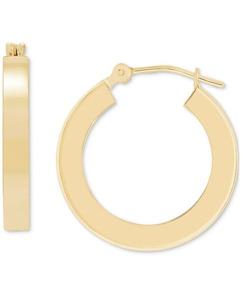 Серьги Macy's Chunky Flat-Edge Hoop