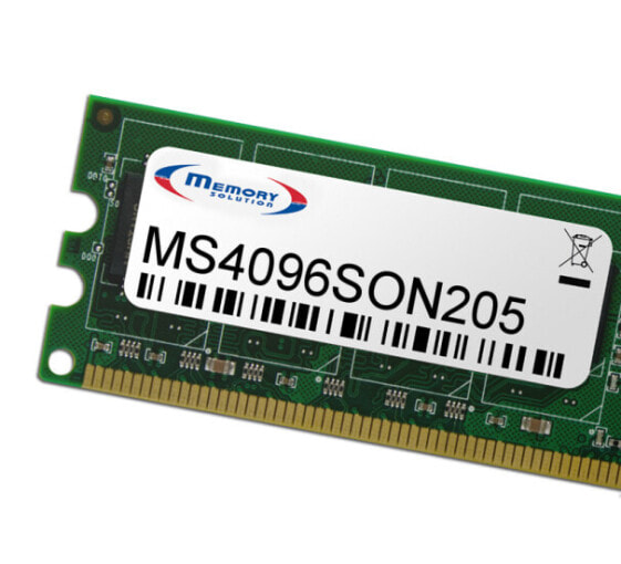 Memorysolution Memory Solution MS4096SON205 - 4 GB
