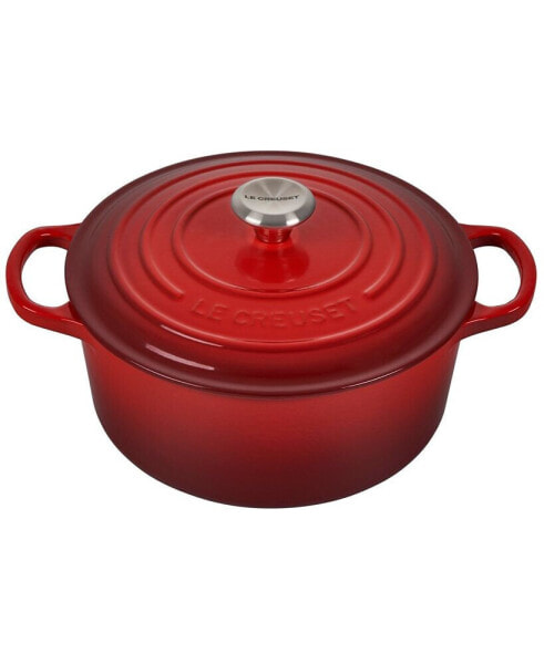 3.5-Qt. Signature Enameled Cast Iron Round Dutch Oven