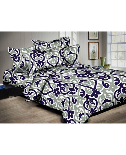 King Size Duvet Cover Set - 4 Piece Set