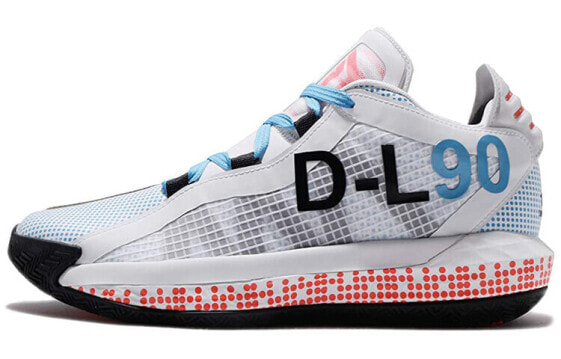 adidas D lillard 6 织物 减震防滑轻便 低帮 篮球鞋 男款 白色 / Баскетбольные кроссовки Adidas D lillard 6 FW5749