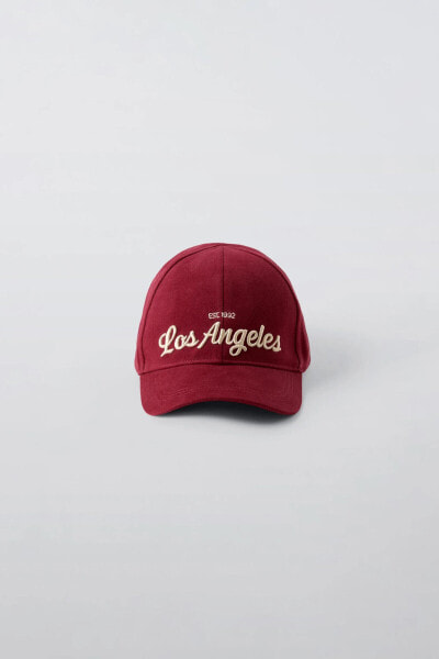 EMBROIDERED VARSITY CAP